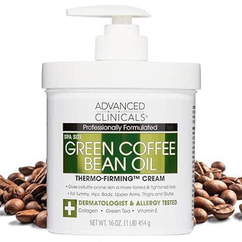 Advanced Clinicals Green Coffee Bean Thermo Firming Body Cream